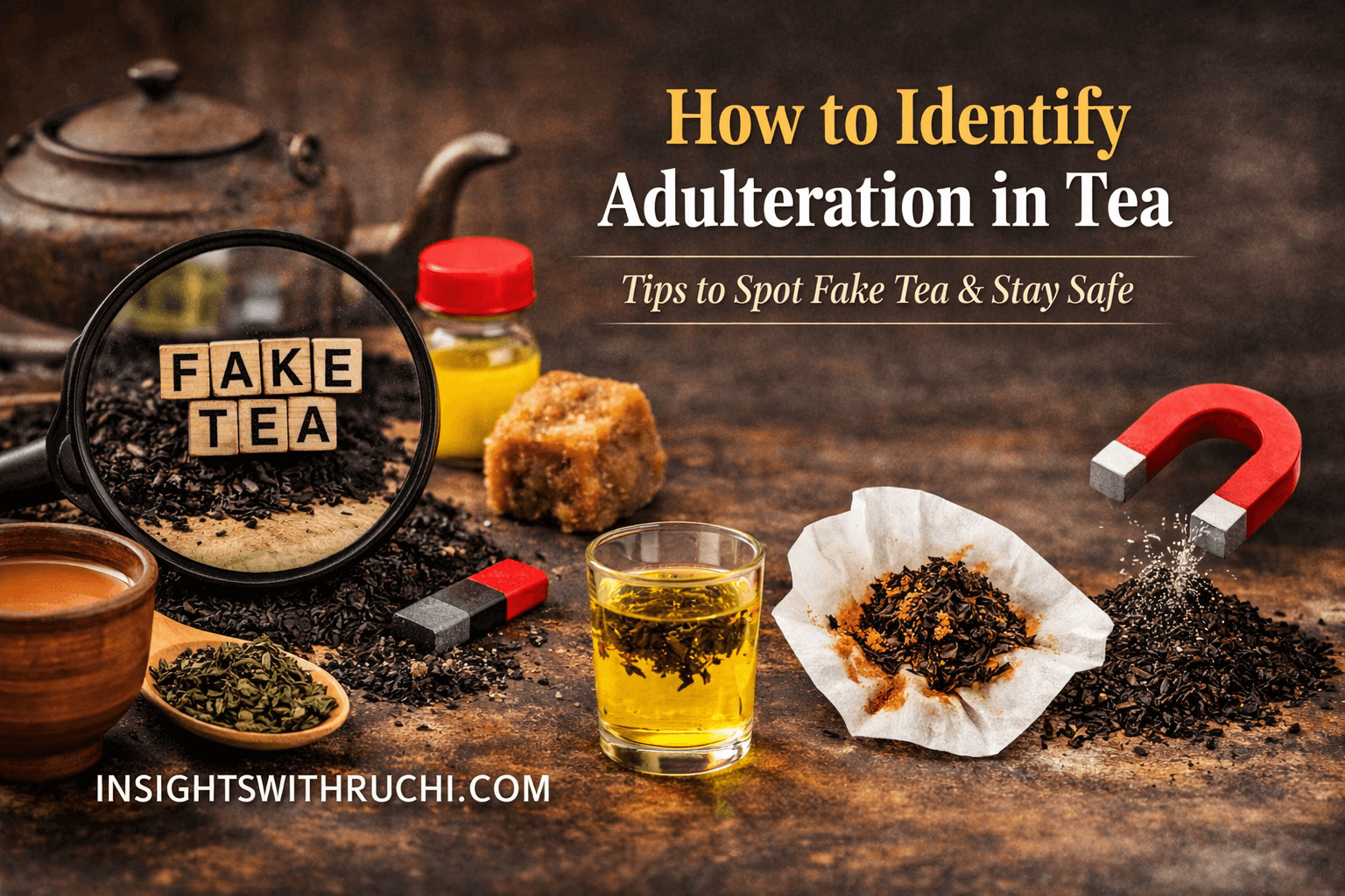 How to Identify Adulteration in Tea